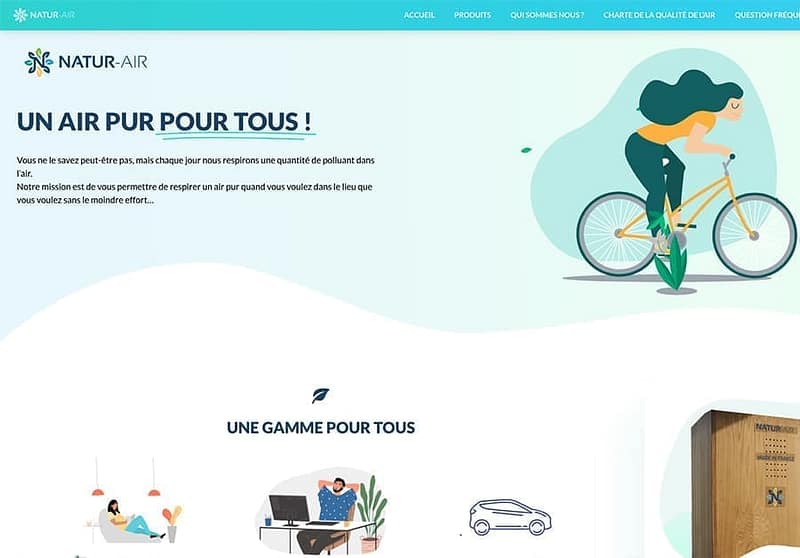 natur air page