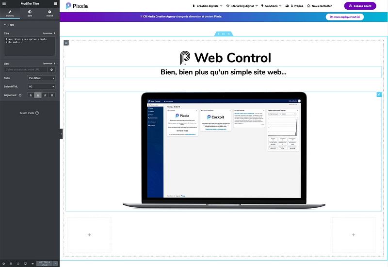 webcontrol design